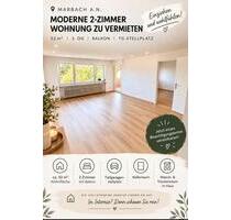 Moderne 2-Zimmer-Wohnung mit Balkon, Tiefgarage und Keller - Marbach am Neckar
