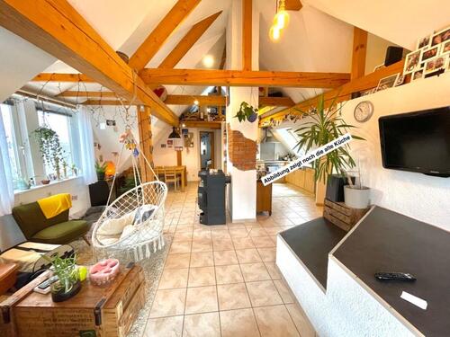 Foto - Stilvolle Penthouse-Maisonette Wohnung Dachterrasse 3,5 Zimmer