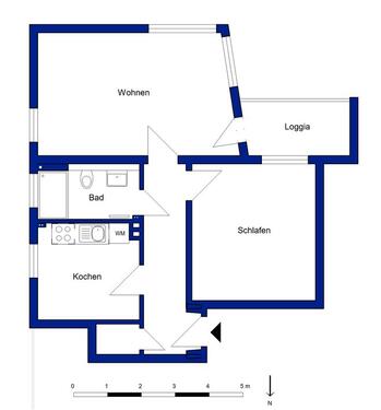 Foto - Etagenwohnung in Wolfsburg zur Miete