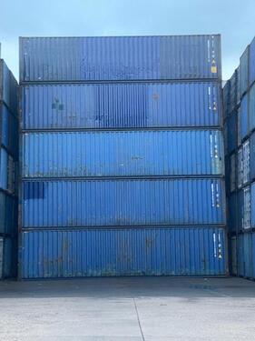 Foto - 40' HC Seecontainer Lagercontainer 9'6 gebraucht in Großbeeren