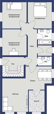 Foto - 4-Zimmer-Erdgeschosswohnung mit großem Garten & 2 Stellplätzen