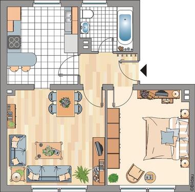 Foto - Demnächst frei! 2-Zimmer-Wohnung in Essen Frohnhausen