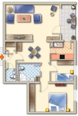 Foto - 3 Zimmer Etagenwohnung zum Kaufen in Idar-Oberstein