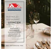 Rustikales, hochwertig ausgestattetes Restaurant in zentraler Innenstadtlage von Usingen
