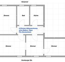 4 Zimmer, 78m2, Altbau, Ffm-Bockenheim - Frankfurt am Main Europaviertel