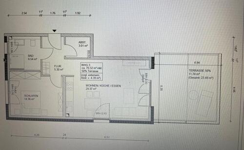 Foto - 2 Zimmer Etagenwohnung zur Miete in Bad Nenndorf