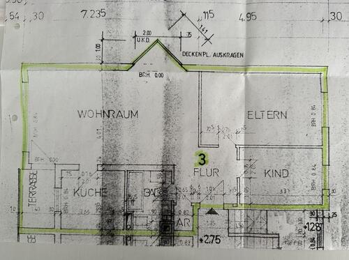 Foto - Helle 3-Zimmer-Wohnung mit Balkon und EBK in Worms-Pfeddersheim