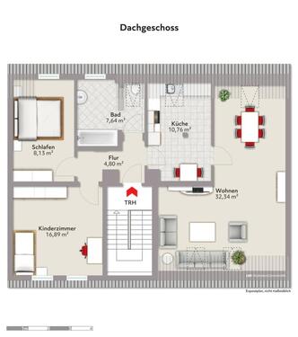 Foto - Schöne helle Dachgeschosswohnung ab sofort