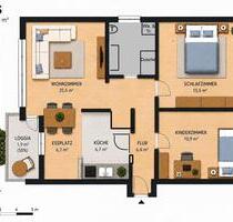 3-Zimmer Wohnung frisch renoviert mit Einbauküche & saniertem Bad - Oldenburg Alexandersfeld