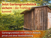 Foto - Gartengrundstück mit Gartenhaus in Altbach - Frühling kommt