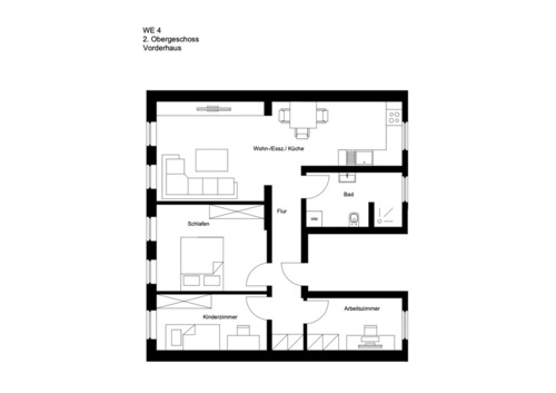 Foto - Hochparterre in Wiesbaden zur Miete