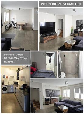 Foto - 2- Zimmer Wohnung - 650,00&nbsp;EUR Kaltmiete, ca.&nbsp; 72,00&nbsp;m&sup2;