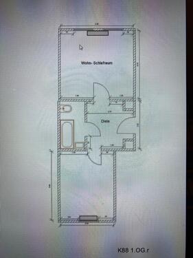 Foto - Helle 1-Zimmer-Altbauwohnung in Dortmund-Hombruch zu vermieten