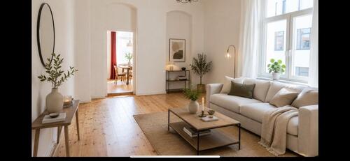 Foto - 2-Zimmer-Altbauwohnung in Nähe der Lister Meile – 54 m², 2.OG