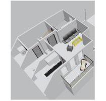 Single Wohnung 2 Zimmer, Küche, Bad, Balkon - Verden (Aller)