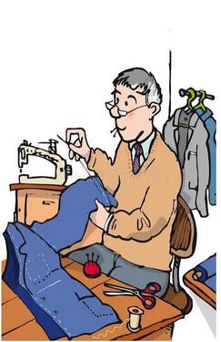 Foto - Schneider oder Schlüssel Dienst im Supermarkt