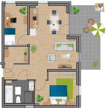 Foto - 2 Zimmer Etagenwohnung in Alsdorf