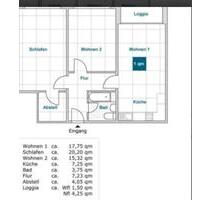 Nachmieter 3,5 Raumwohnung zentral - Dresden Plauen