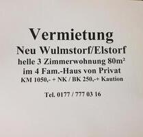 3 Zimmerwohnung 80m² in Elstorf - Neu Wulmstorf