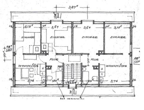 Foto - 2 Zimmer Dachgeschoßwohnung in Großalmerode