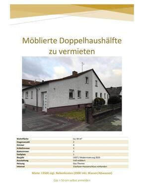 Foto - Doppelhaushälfte zu vermieten NICHT RAUCHER