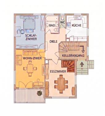 Foto - 3 Zimmer Erdgeschoßwohnung in Stuttgart