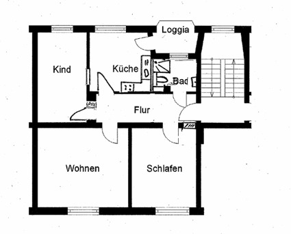 Foto - 3.5 Zimmer Etagenwohnung in Herne