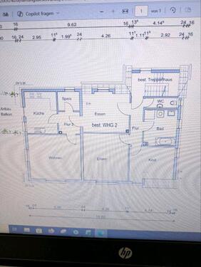 Foto - 4 Zimmer Wohnung - 1.200,00&nbsp;EUR Kaltmiete, ca.&nbsp; 109,00&nbsp;m&sup2;