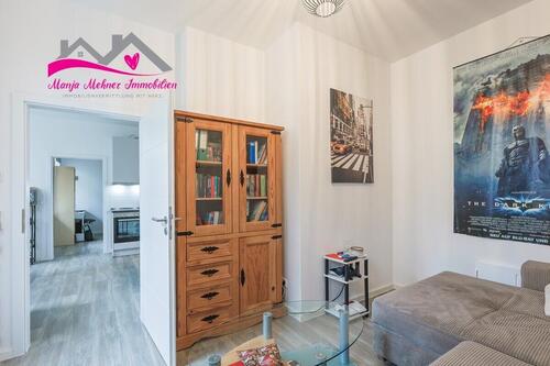 Foto - Smart geschnittene 2-Zimmer-Wohnung mit moderner Einbauküche und Balkon