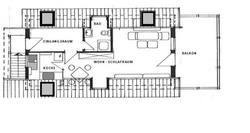 Foto - 1.5 Zimmer Dachgeschoßwohnung zur Miete in Stadtallendorf
