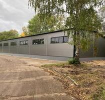 Zum verkauft steht eine 500m2 Halle auf 5800m2 Gelende. - Frankfurt (Oder) Booßen