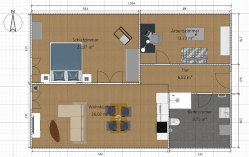 Foto - Etagenwohnung in Amberg zur Miete