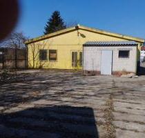 Halle mit 500m² und 2500m² Freifläche - Eberswalde