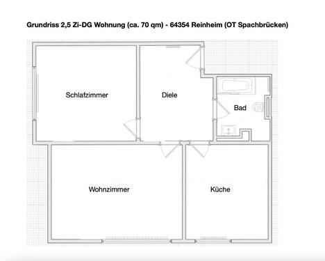 Foto - Gemütliche 2,5-Zimmer-DG-Wohnung mit viel Licht & Ausblick