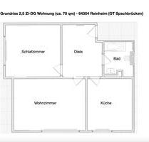 Gemütliche 2,5-Zimmer-DG-Wohnung mit viel Licht & Ausblick - Reinheim Gemütliche 2,5-Zimmer-DG-Wohnung mit viel Licht & Ausblick - Reinheim