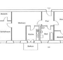 3-Raum-Wohnung in Bad Freienwalde - Bad Freienwalde (Oder)