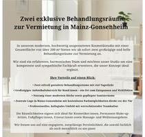 Behandlungsräume zu Vermieten - 450,00 EUR Kaltmiete, in Mainz (PLZ: 55124) Gonsenheim