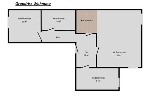 Foto - 3 Zimmer Etagenwohnung zum Kaufen in Bautzen
