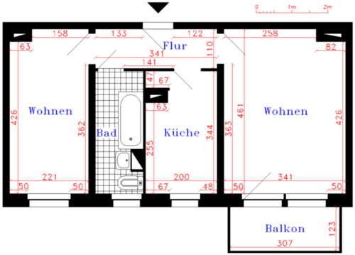 Foto - Etagenwohnung zur Miete in Penig