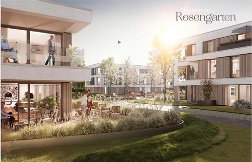 Foto - Ruhige 2-Zi. Wohnung für Senioren im Rosengarten Illertissen