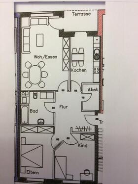 Foto - 3 Zimmer Etagenwohnung in Meppen