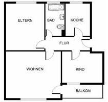 3-Zimmer-Wohnung in Gelsenkirchen Hassel