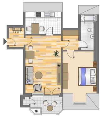 Foto - 2 Zimmer Etagenwohnung zur Miete in Dortmund