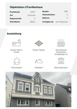 Foto - Mehrfamilienhaus, Wohnhaus in Dortmund