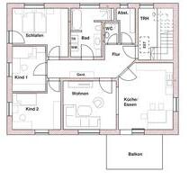 Helle 5-Zimmer-Wohnung mit Balkon zur Miete in Schmidgaden
