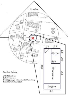 Foto - Etagenwohnung in Gerbrunn zur Miete