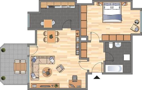 Foto - Etagenwohnung zur Miete in Dortmund
