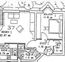 Ansprechende 2-Zimmer-Wohnung in Rauenberg