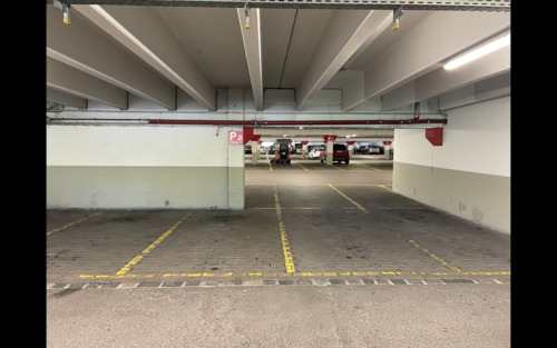 Foto - Parken am OEZ, freie Parkplatzwahl