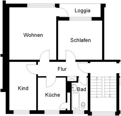 Foto - 3 Zimmer Etagenwohnung in Seelze